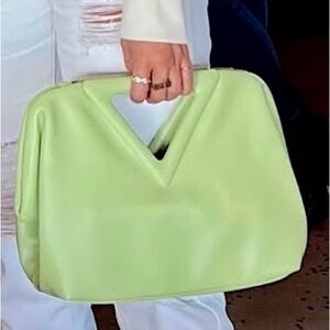 Vici Lime Green Vintage Inspired Crossbody or Clutch Handbag